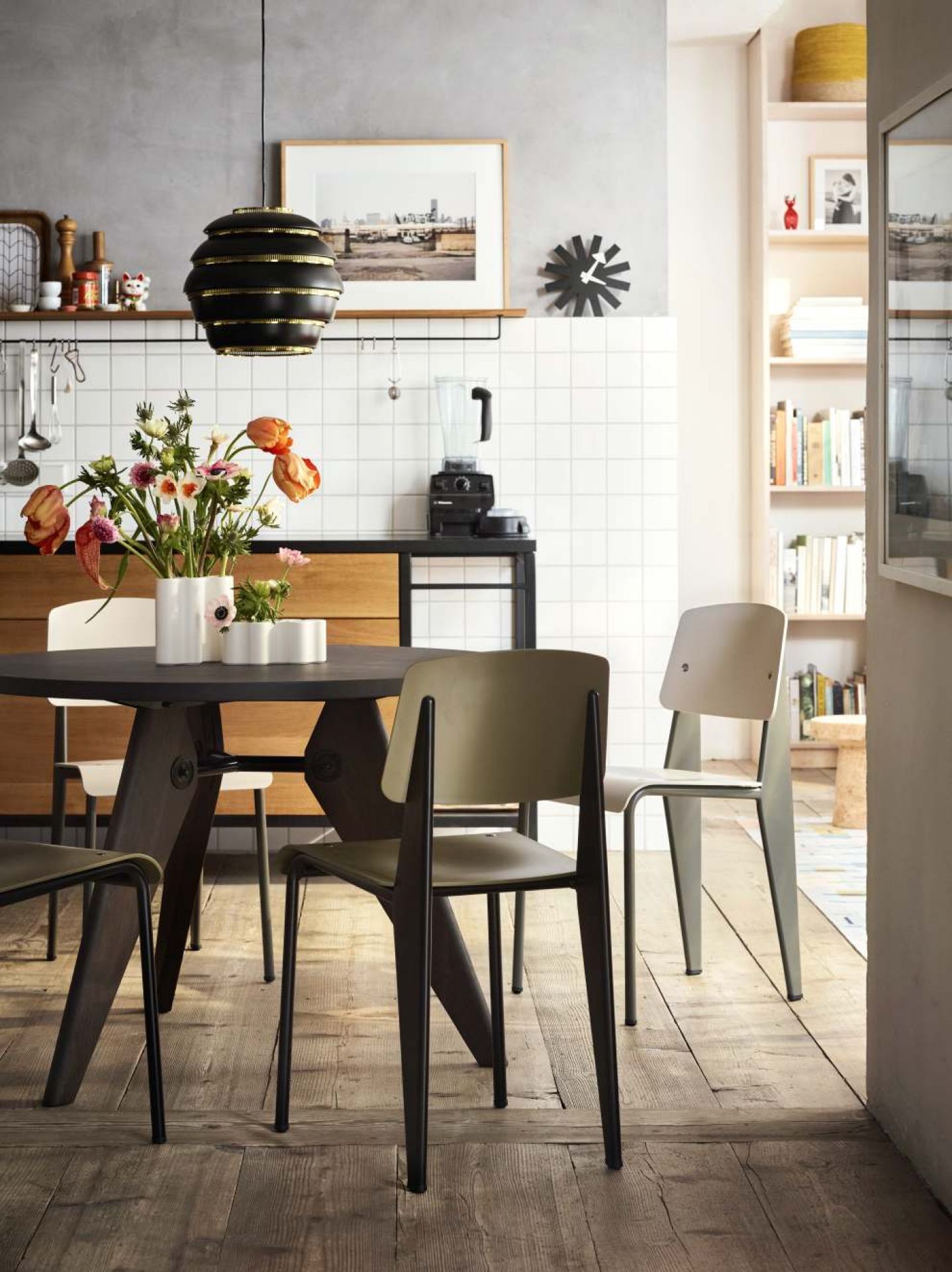 Gueridon/ Guéridon Table Ø 90 cm Vitra