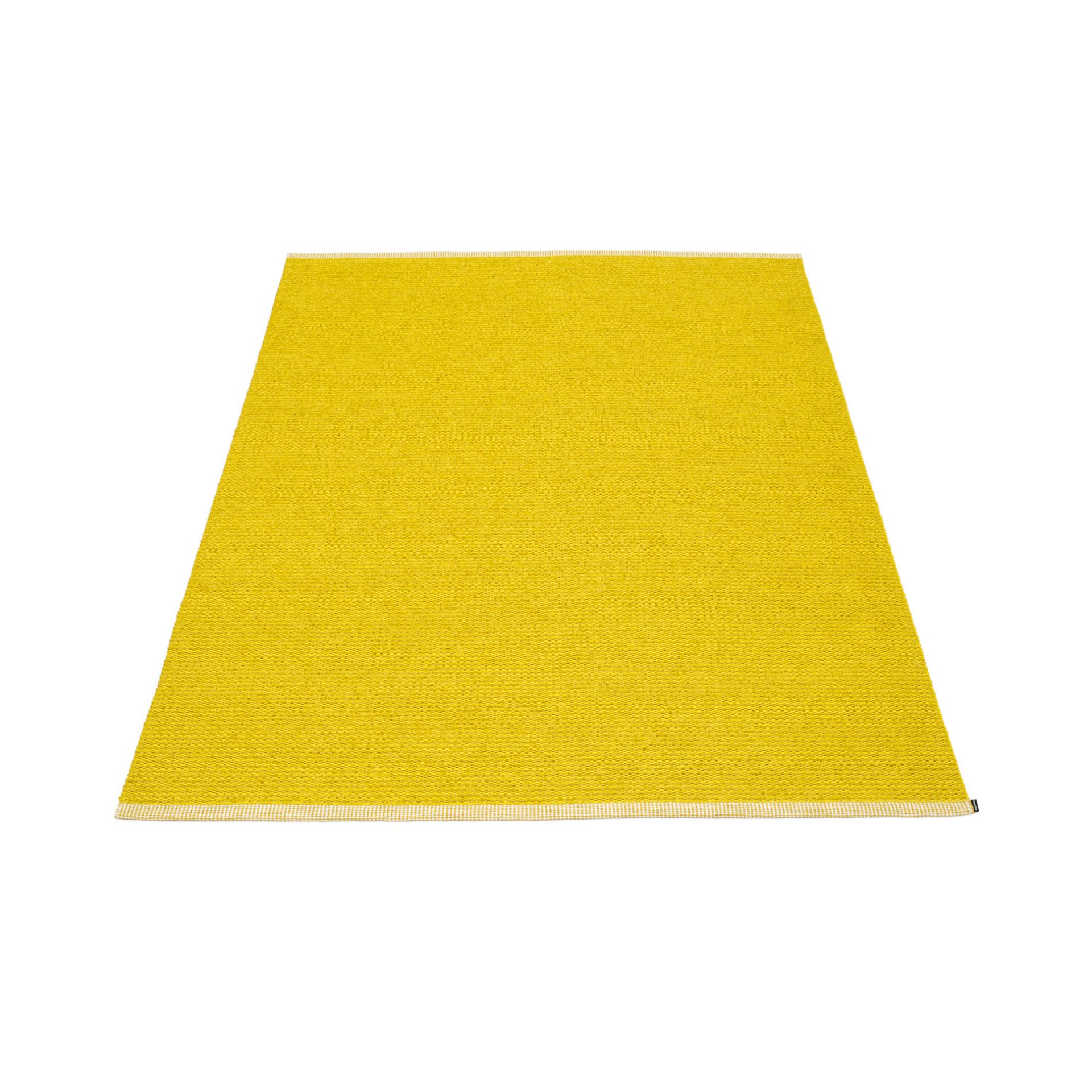 Mono Plastique Tapis 140x200 Pappelina Moutarde