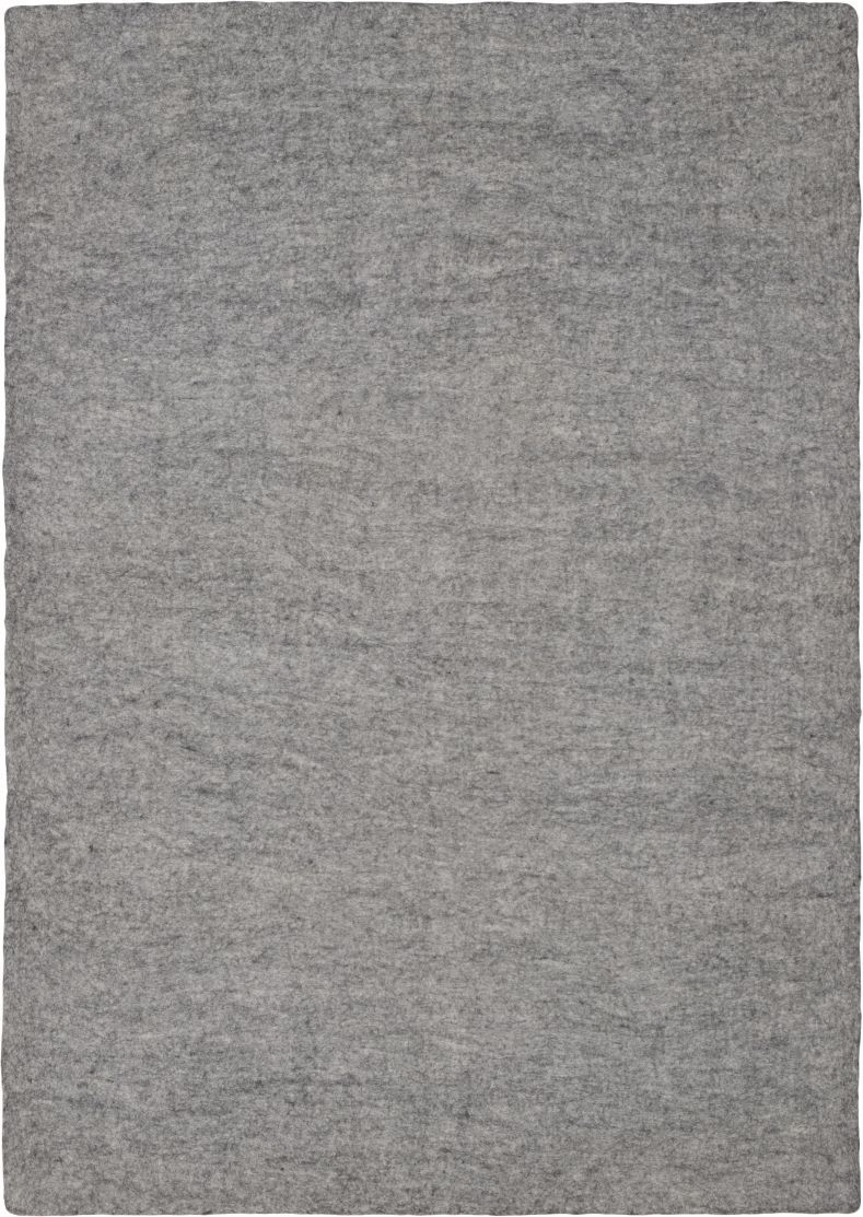 Mono Rectangulaire Tapis en feutre 160 x 230 cm myfelt Carl (gris chiné)