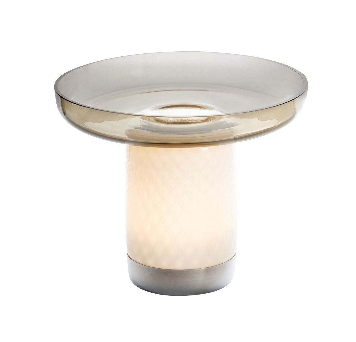 Bontà lampe rechargeable corps avec plaque en gris Artemide