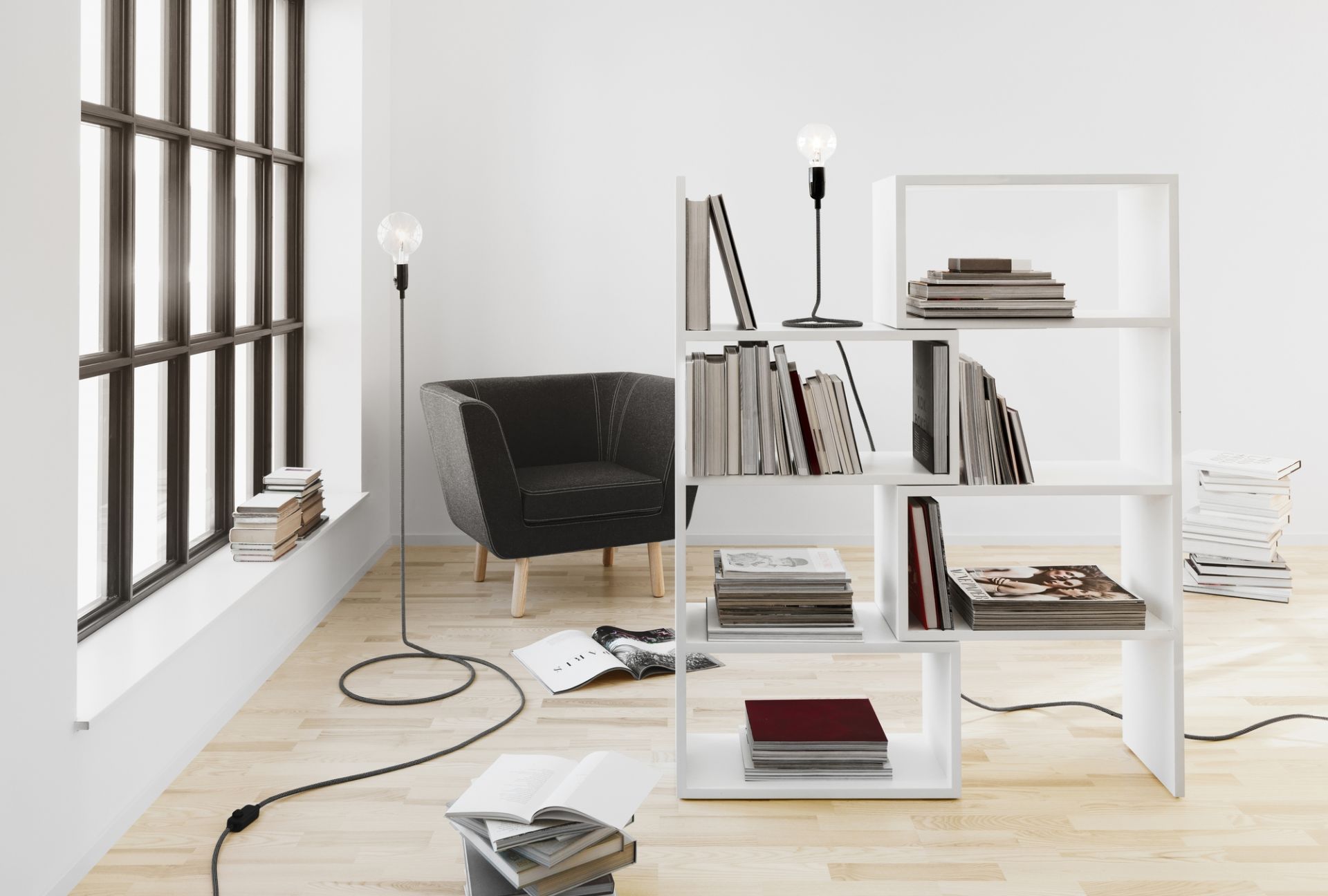 Cord Lamp Design House Stockholm H 130 cm