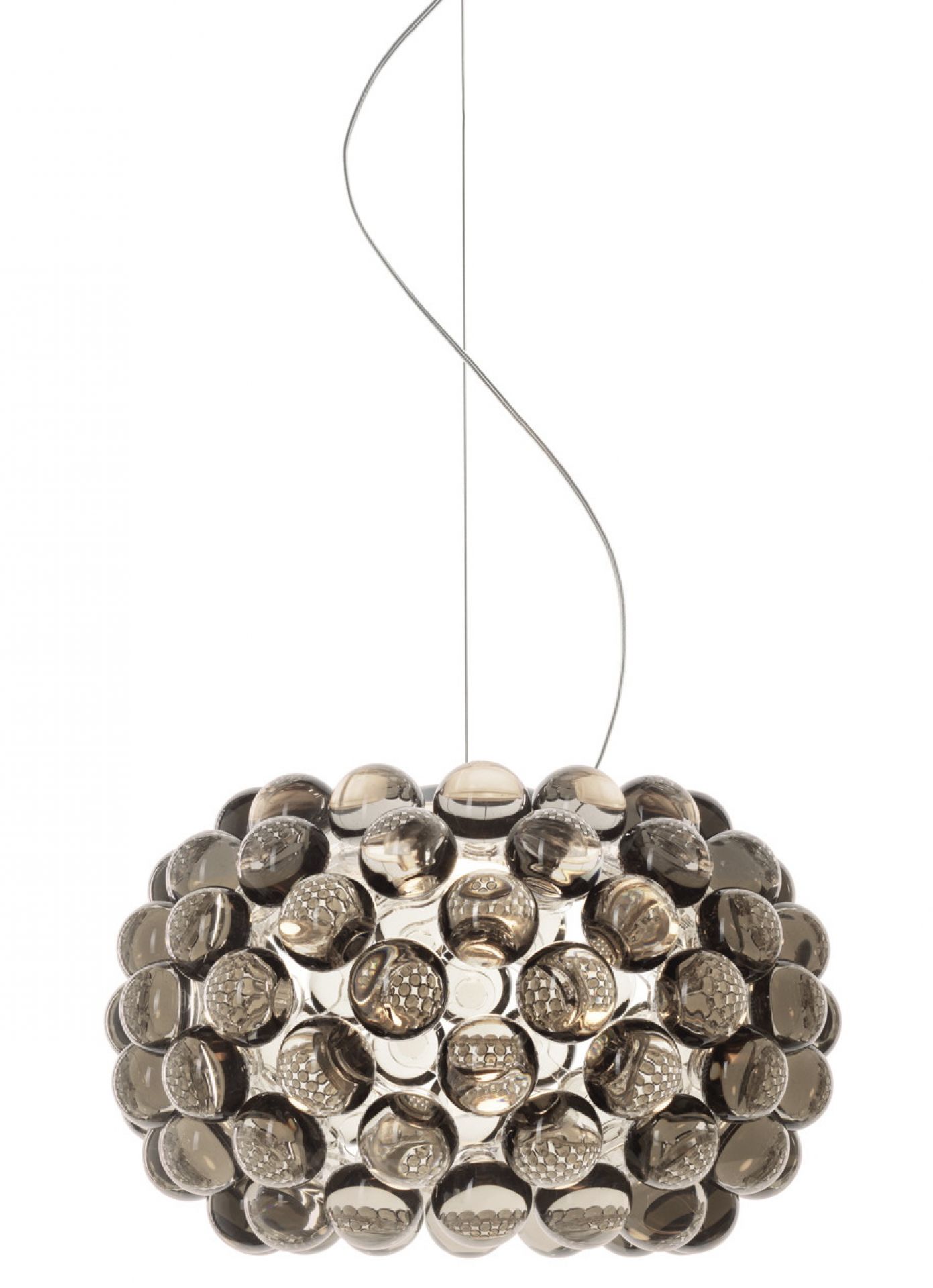 Caboche Plus Piccola Sospensione Foscarini Gris