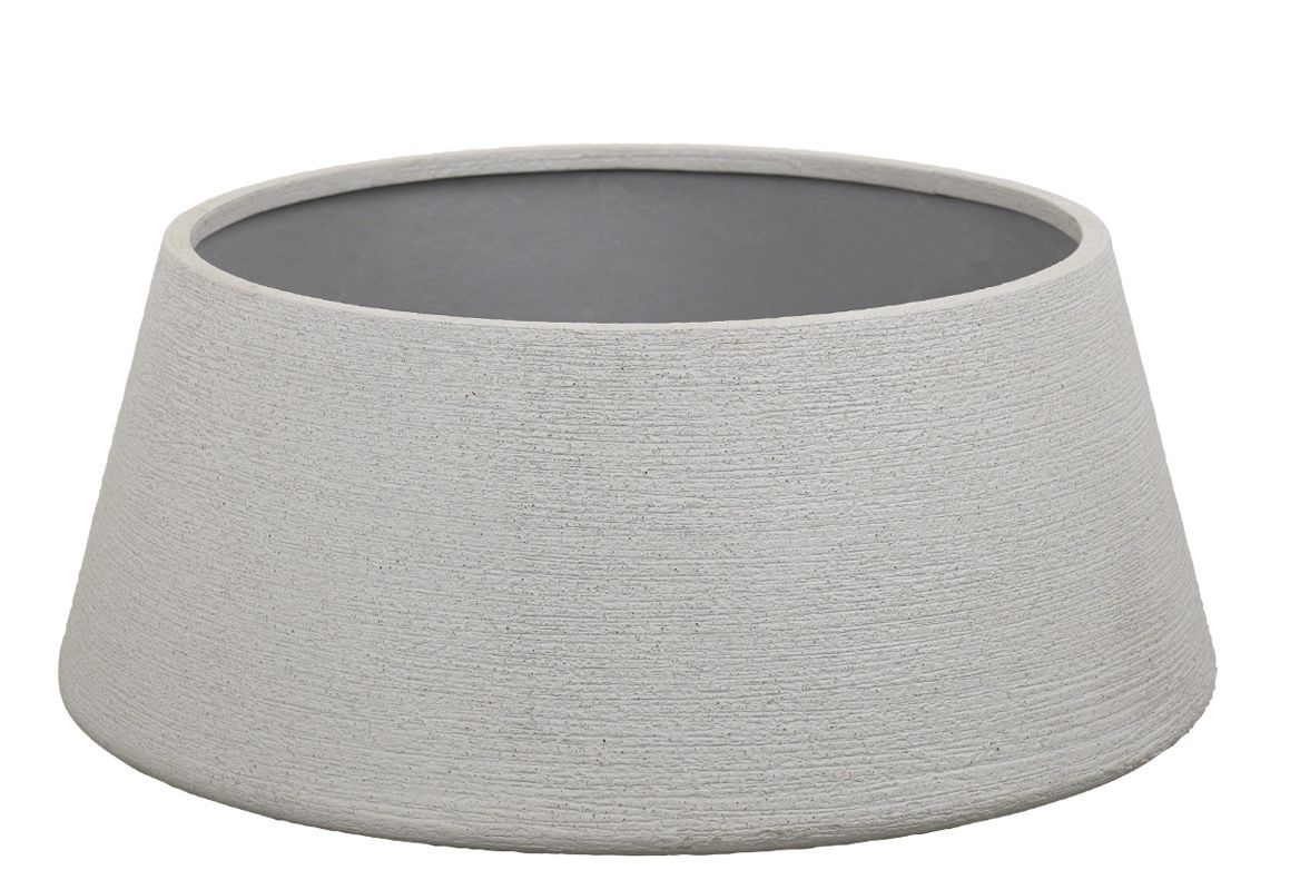 Jardinière trapézoïdale moyenne pour extérieur, style canne