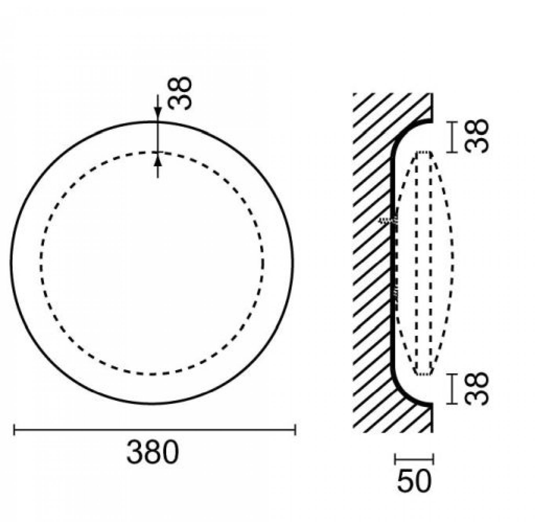 O-lite Applique et Plafonnier Belux