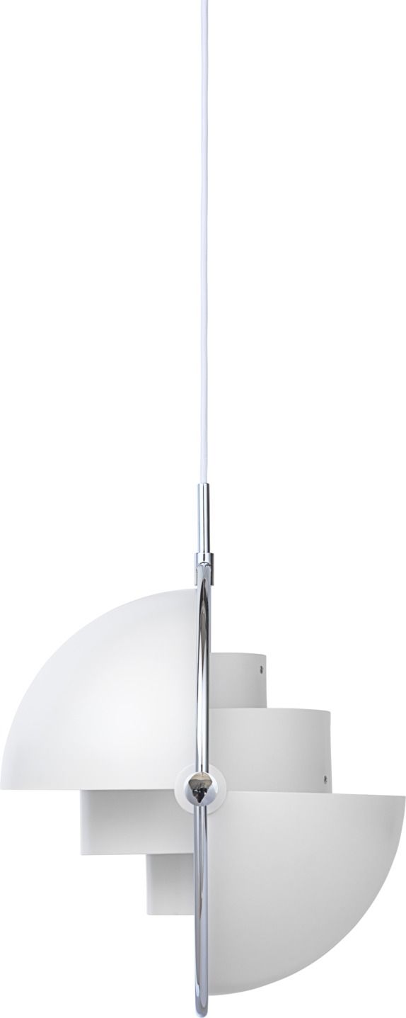 Multi-Lite Suspension Blanc / Chrome Gubi Multi-Lite Suspension Blanc / Chrome Gubi