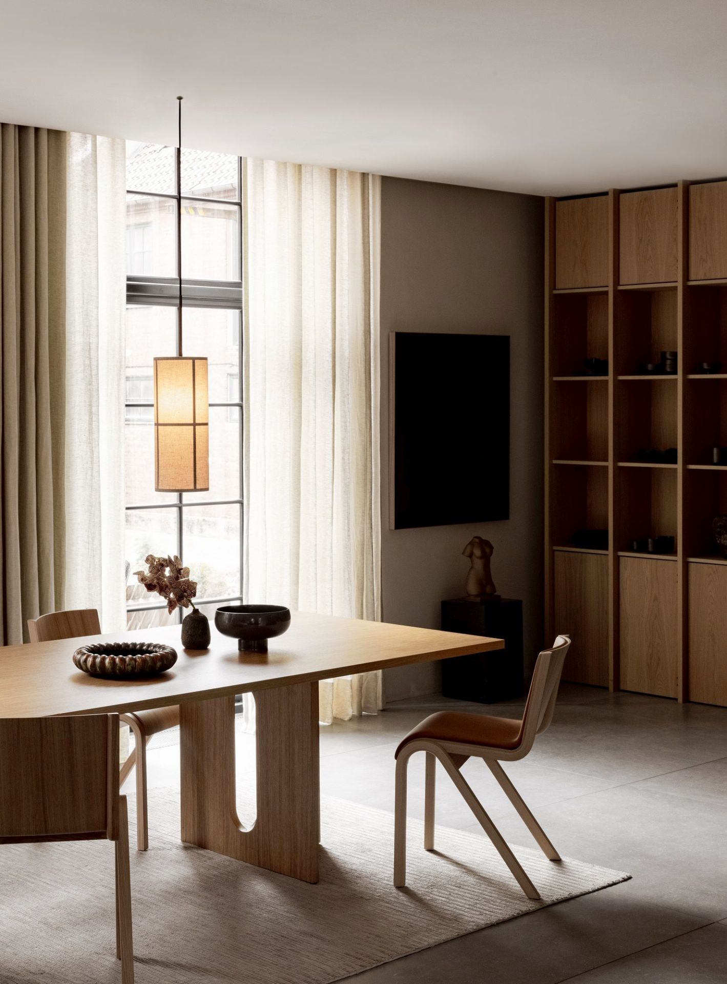 Ready Dining Chair Front Upholstered Chaise Entièrement rembourrée Audo Copenhagen Ready Dining Chair Front Upholstered Chaise Entièrement rembourrée Audo Copenhagen