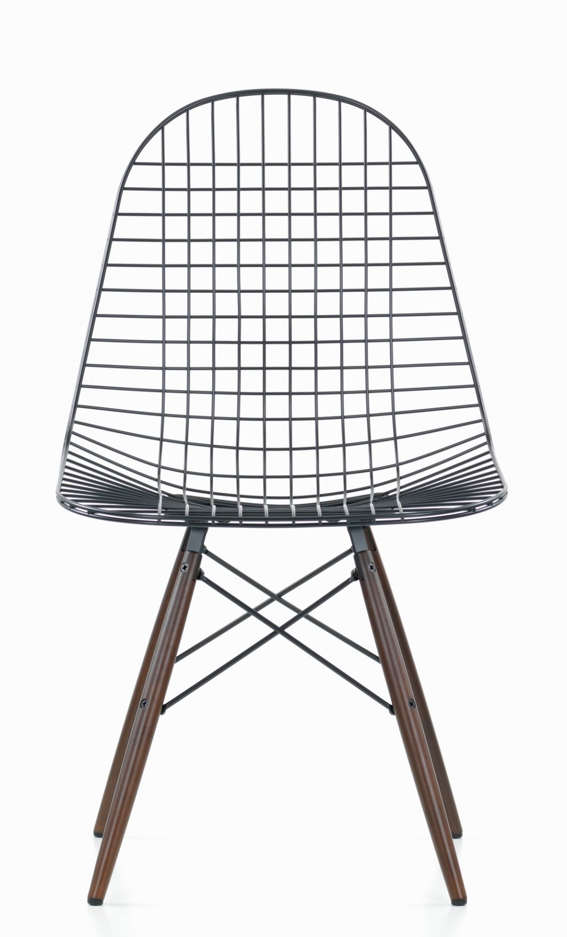 DKW Wire Chair Chaise assise rembourree Vitra