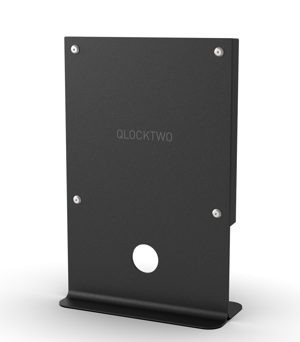 Support pour l'horloge murale Earth 45 QLOCKTWO