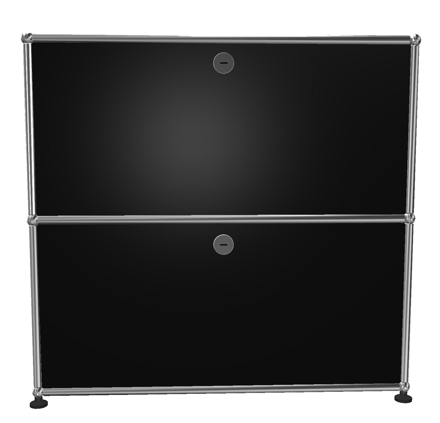 USM Haller Sideboard 2 Drawers Noir graphite - FAST DELIVERY     