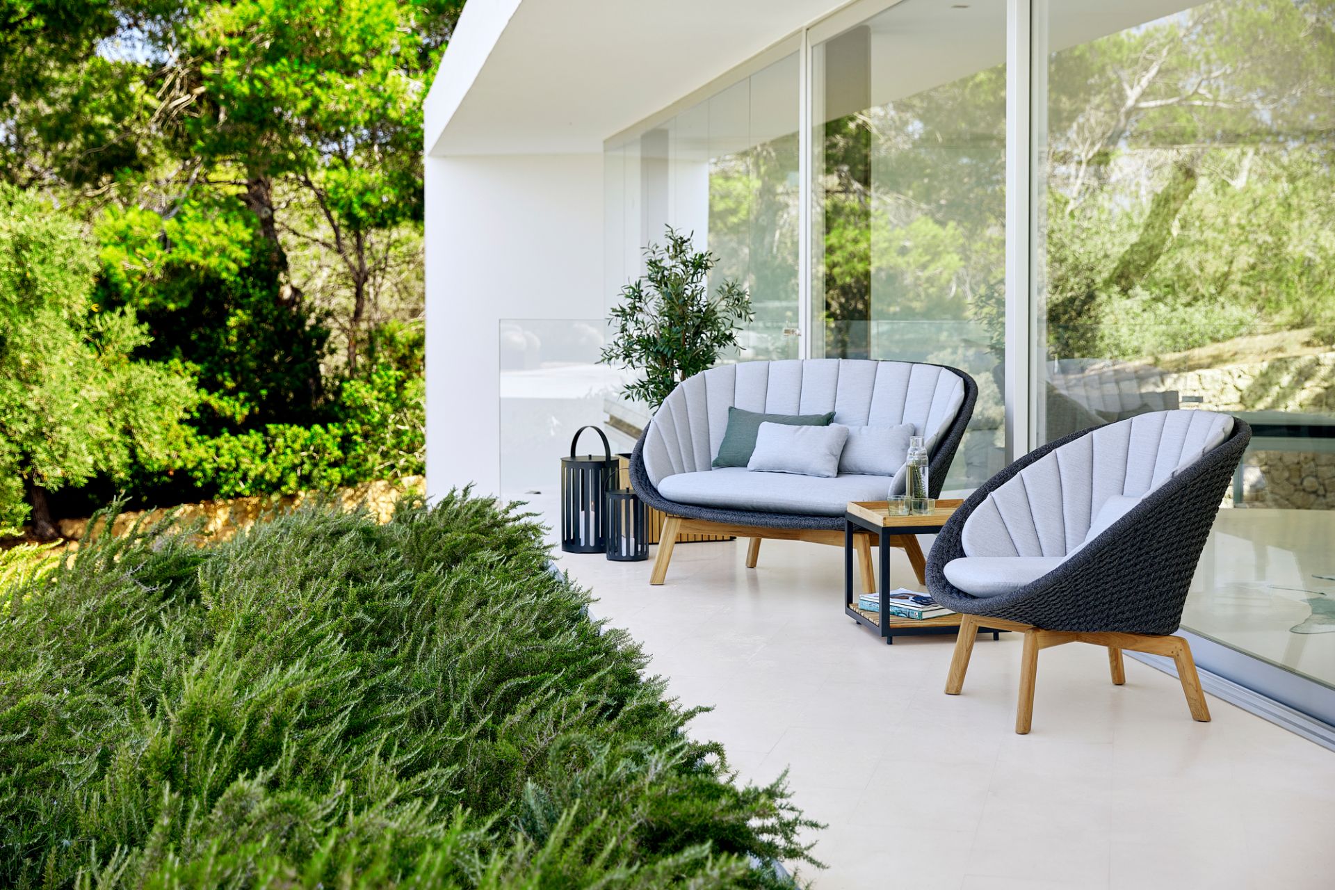 Peacock Outdoor Canapé 2 places Cane-Line