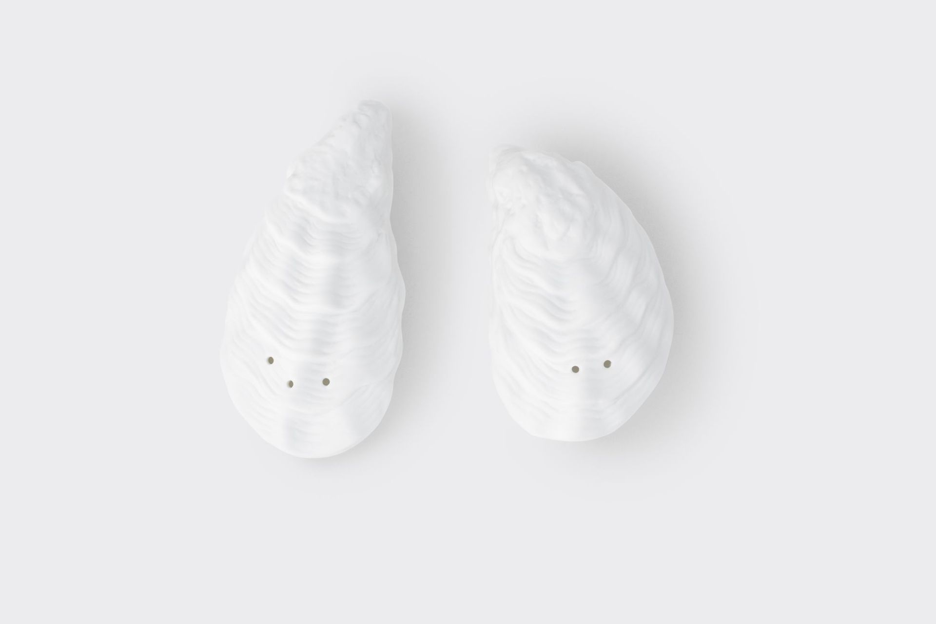 Salière & poivrière Roues à huîtres