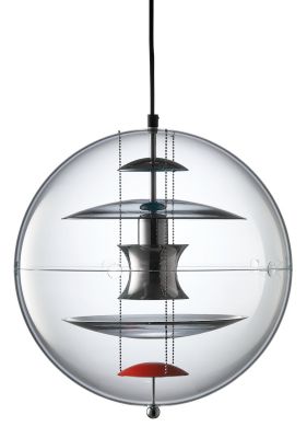VP Globe Coloured Glass Lampe à suspension Verpan