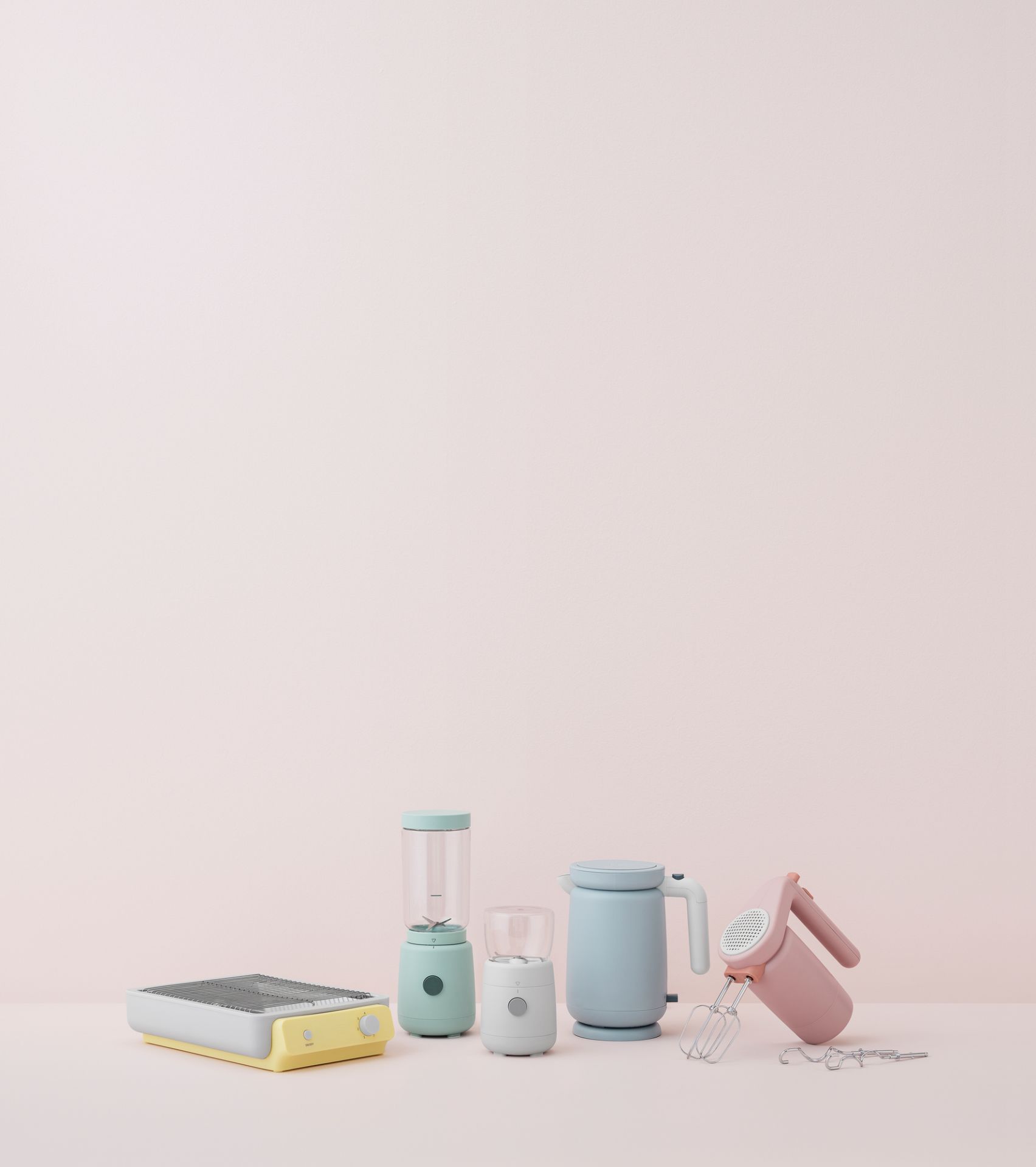 Foodie Hand mixer Mélangeur à main Rose clair RIG TIG by Stelton