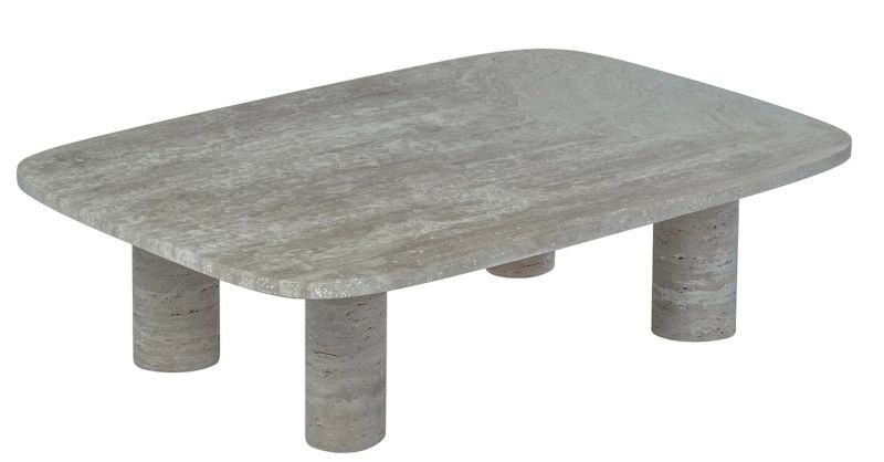 Volos table basse L 100 x P 70 x H 26 cm Blomus