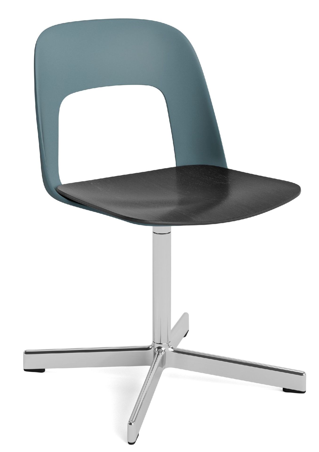 Layout Side Chair 132 4-étoiles pivotantes chaise Hay 