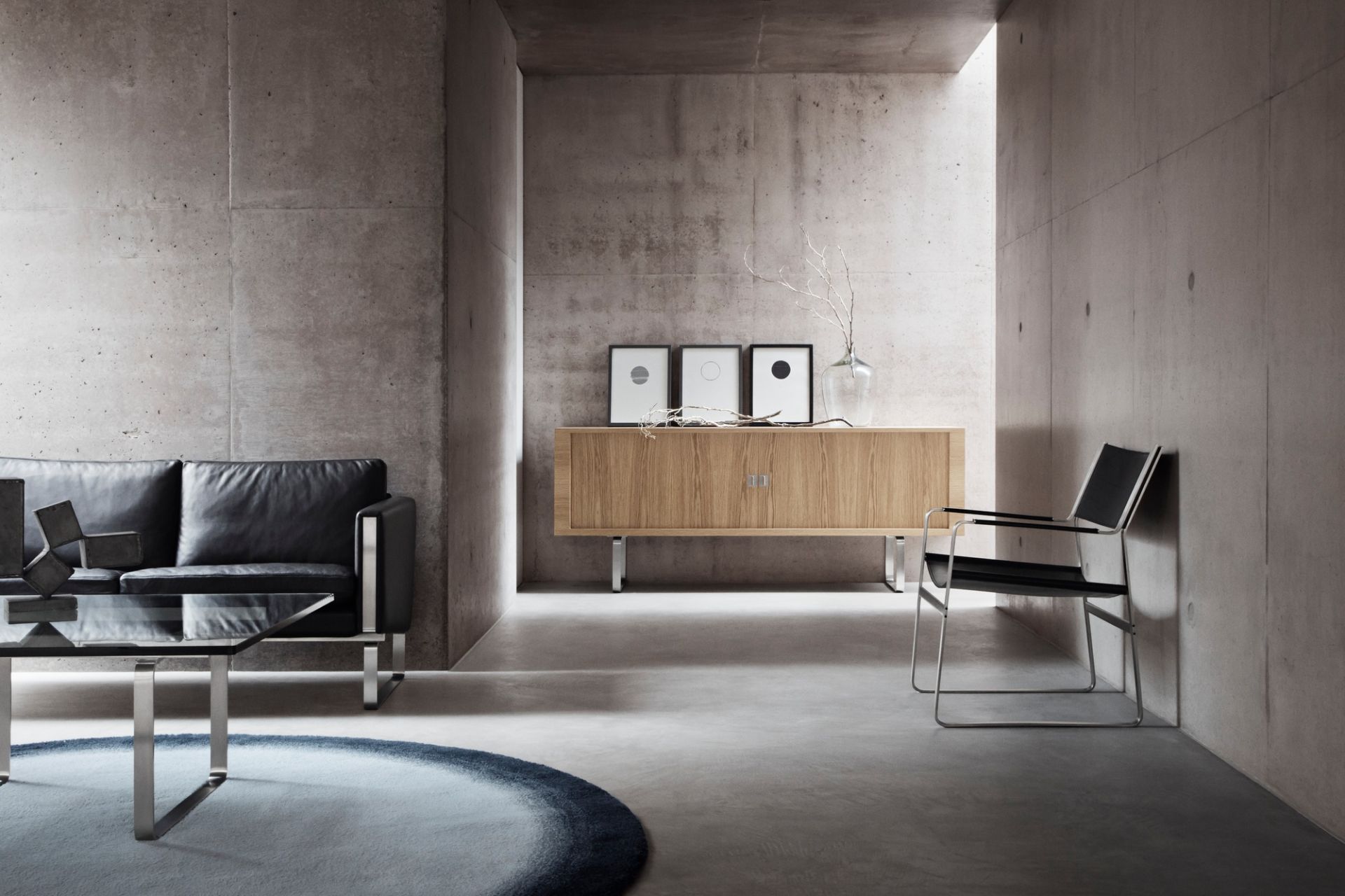 CH825 Credenza Sideboard Carl Hansen & Søn Farbe eiche geölt Gestell massives Holz