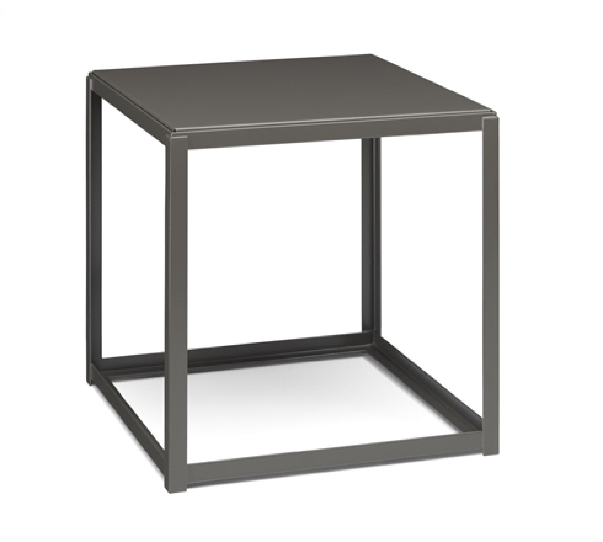 FK12 Fortyforty  Cadre de table d'appoint noir profond e15 