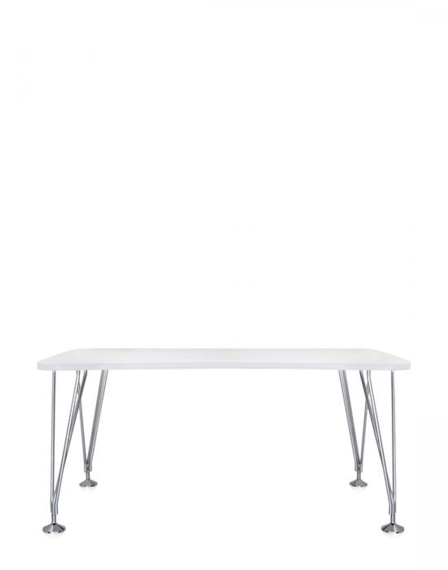 Max - Table avec pieds 160 x 80/65cm Kartell