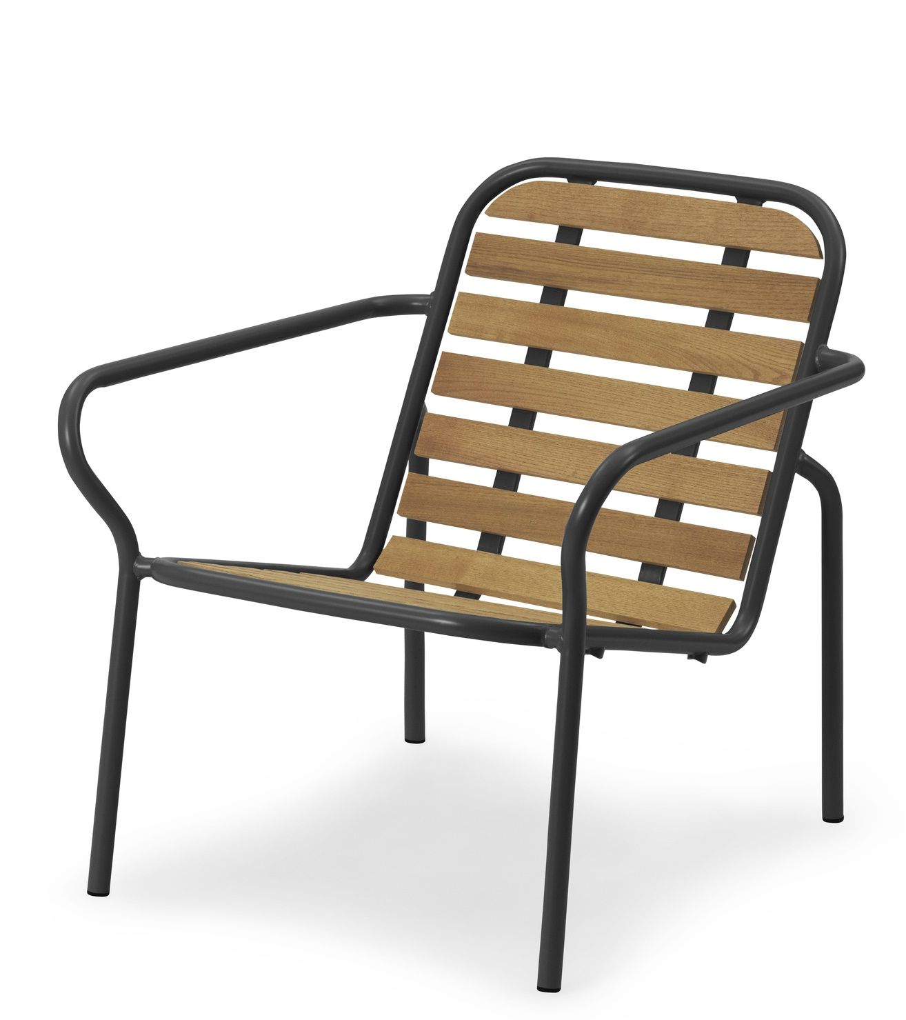 Vig Lounge Chair Wood Fauteuil d'extérieur Normann Copenhagen 