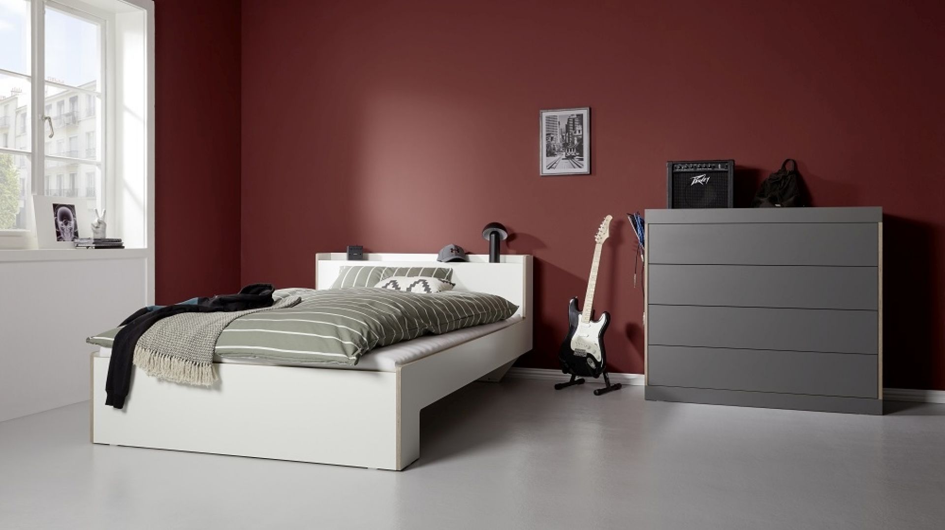 Nook lit simple Anthracite Müller Möbelwerkstätten 