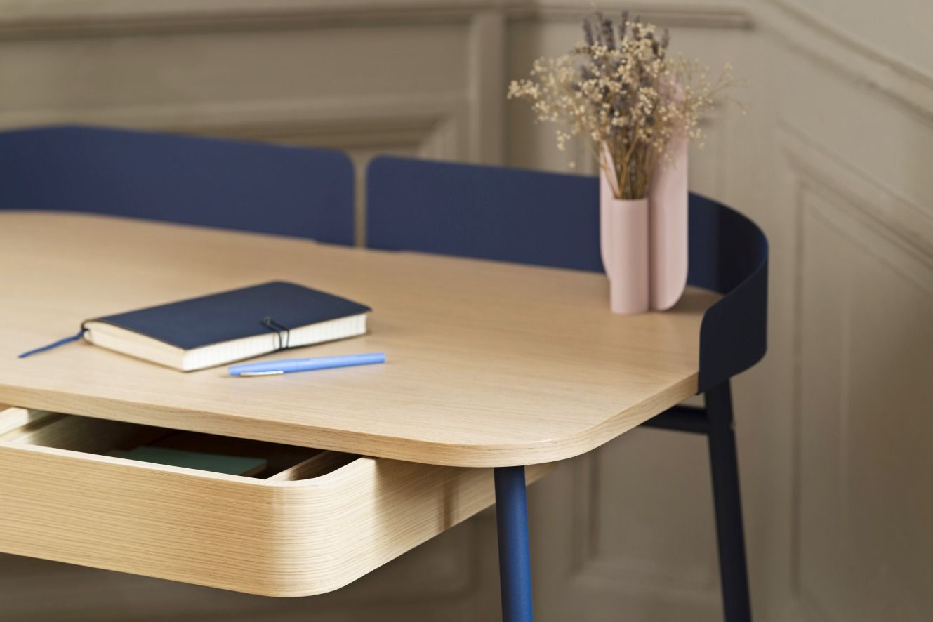Victor Bureau Hartô Bleu mat