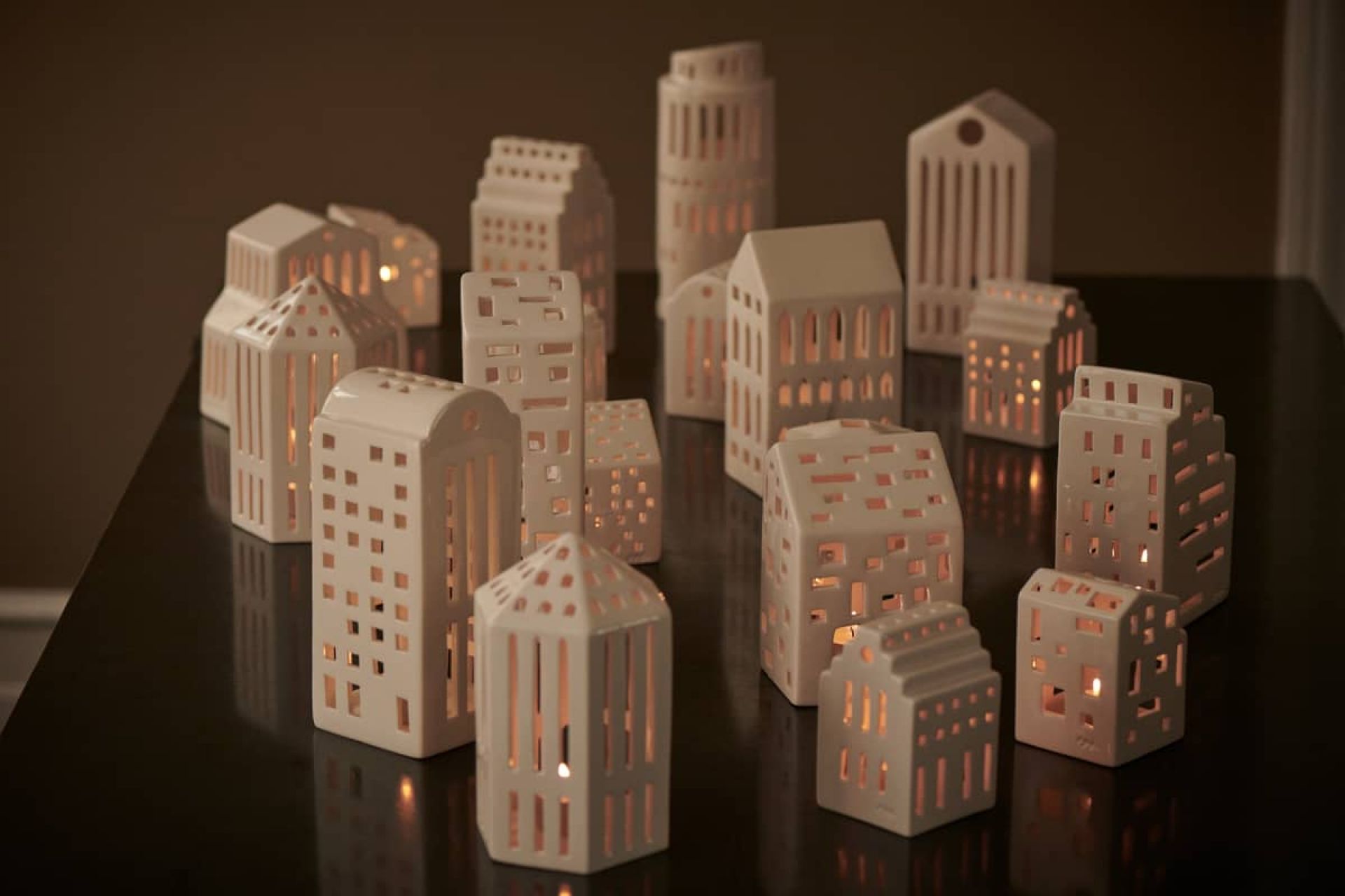 Urbania Maison lumineuse Manoir H 17 cm Kähler OFFRE SPECIALE