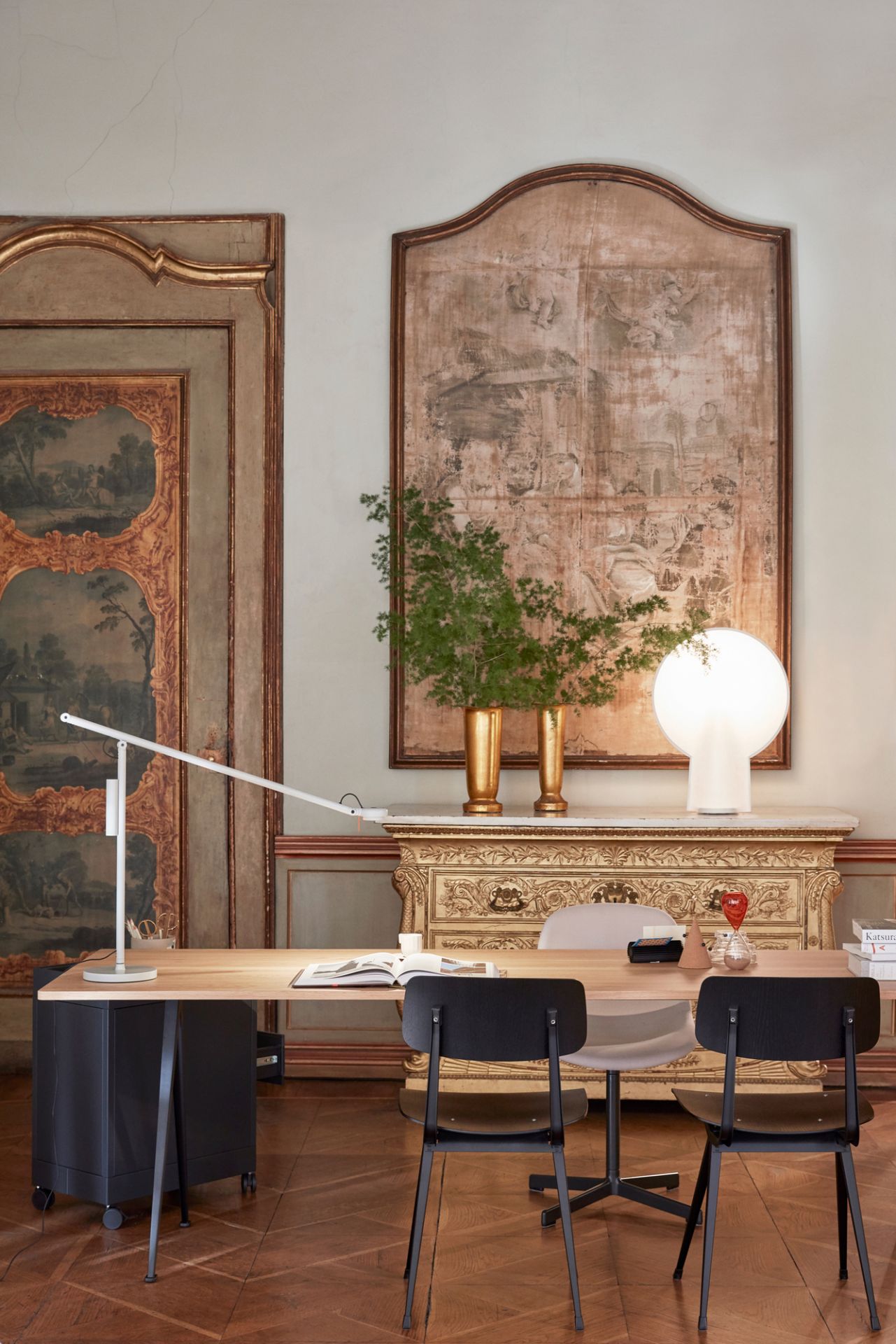 Fifty-fifty Table lamp Lampe de table grande Hay