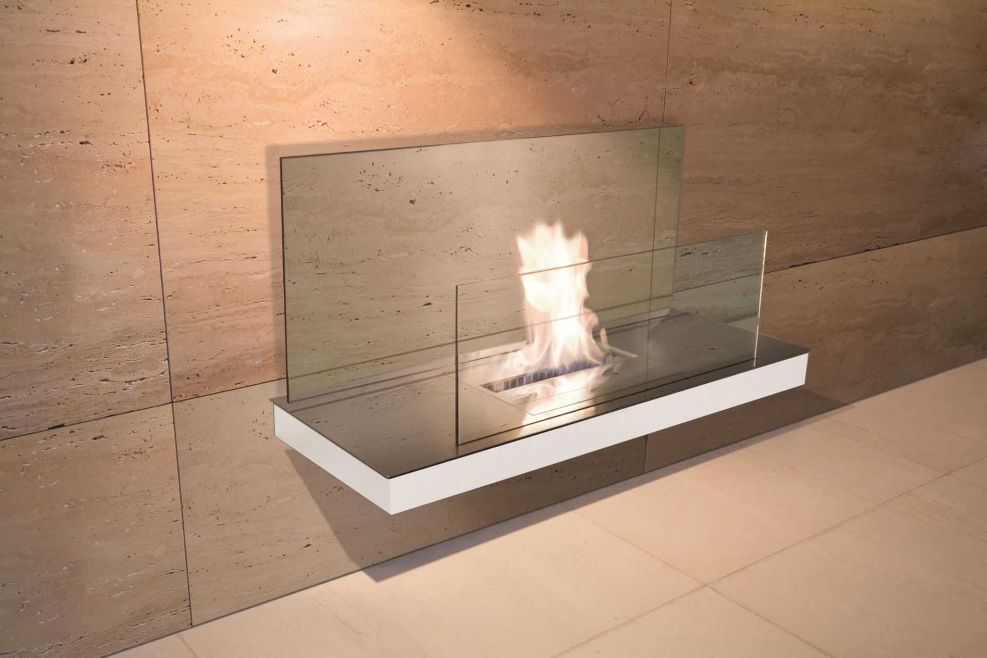 Wall Flame 2 Cheminée Éthanol Radius