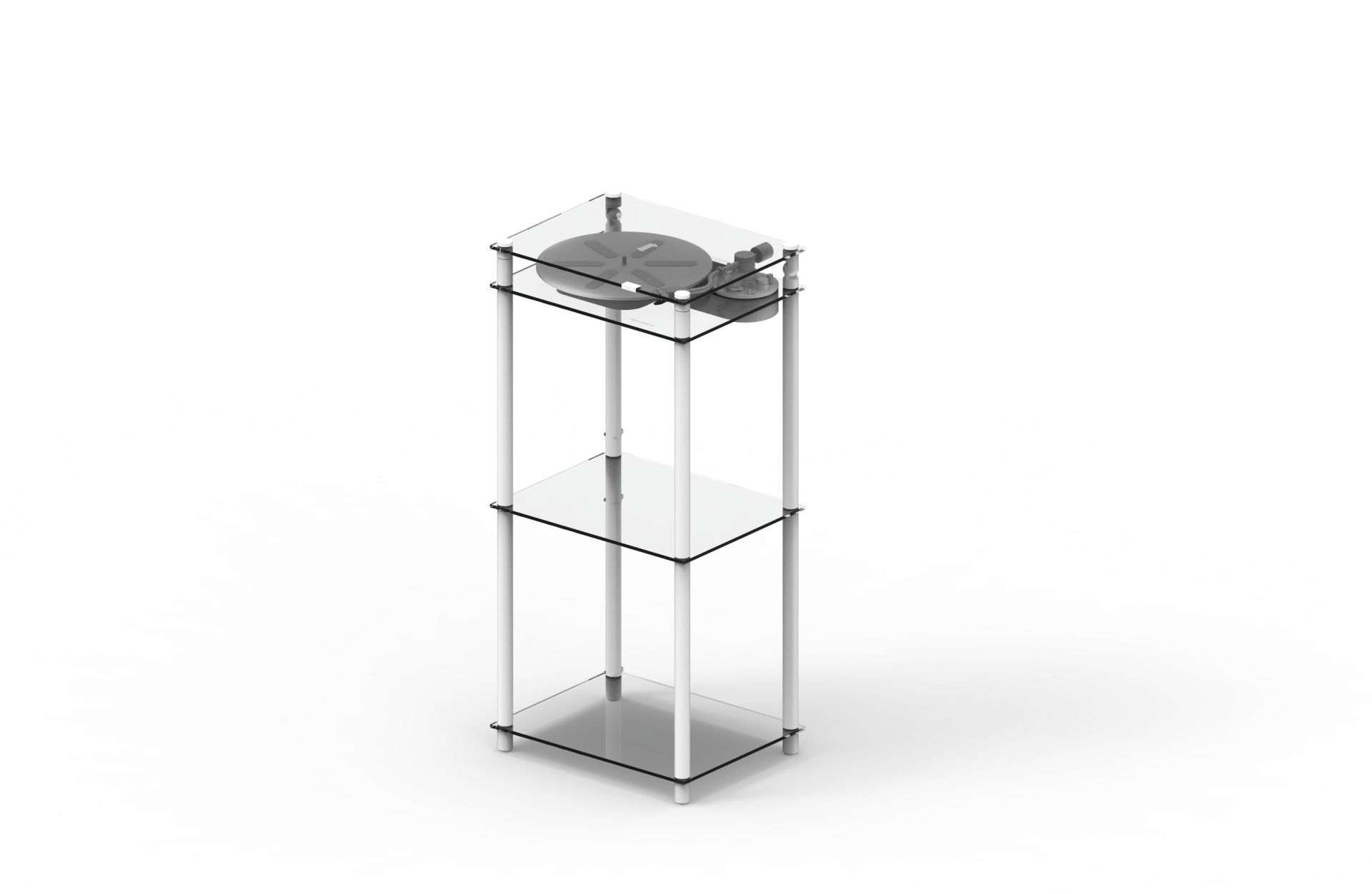 Table tournante transparente Transparent