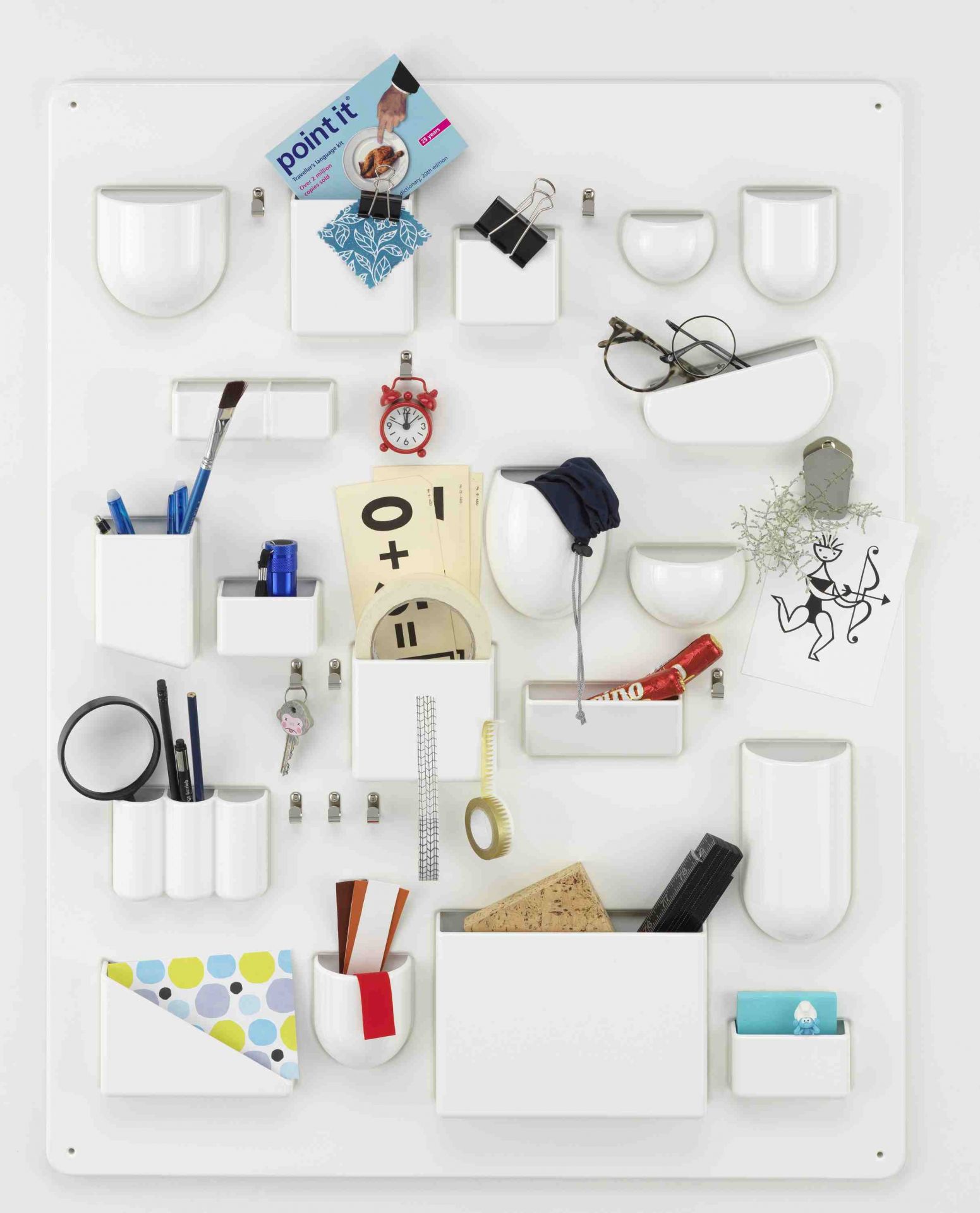 Uten.Silo / Utensilo RE I Système de rangement Vitra Blanc