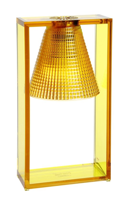 Light-Air lampe de table transparent Ambre Kartell