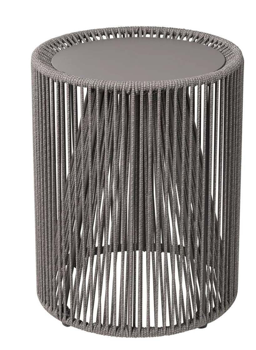 Rope Side Table Table d'appoint H 43 cm Intérieur / Extérieur Blomus