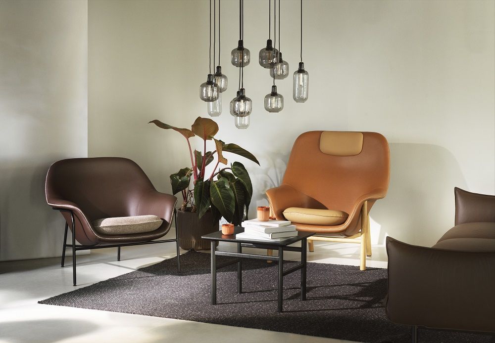 Drape Fauteuil lounge Low Normann Copenhagen