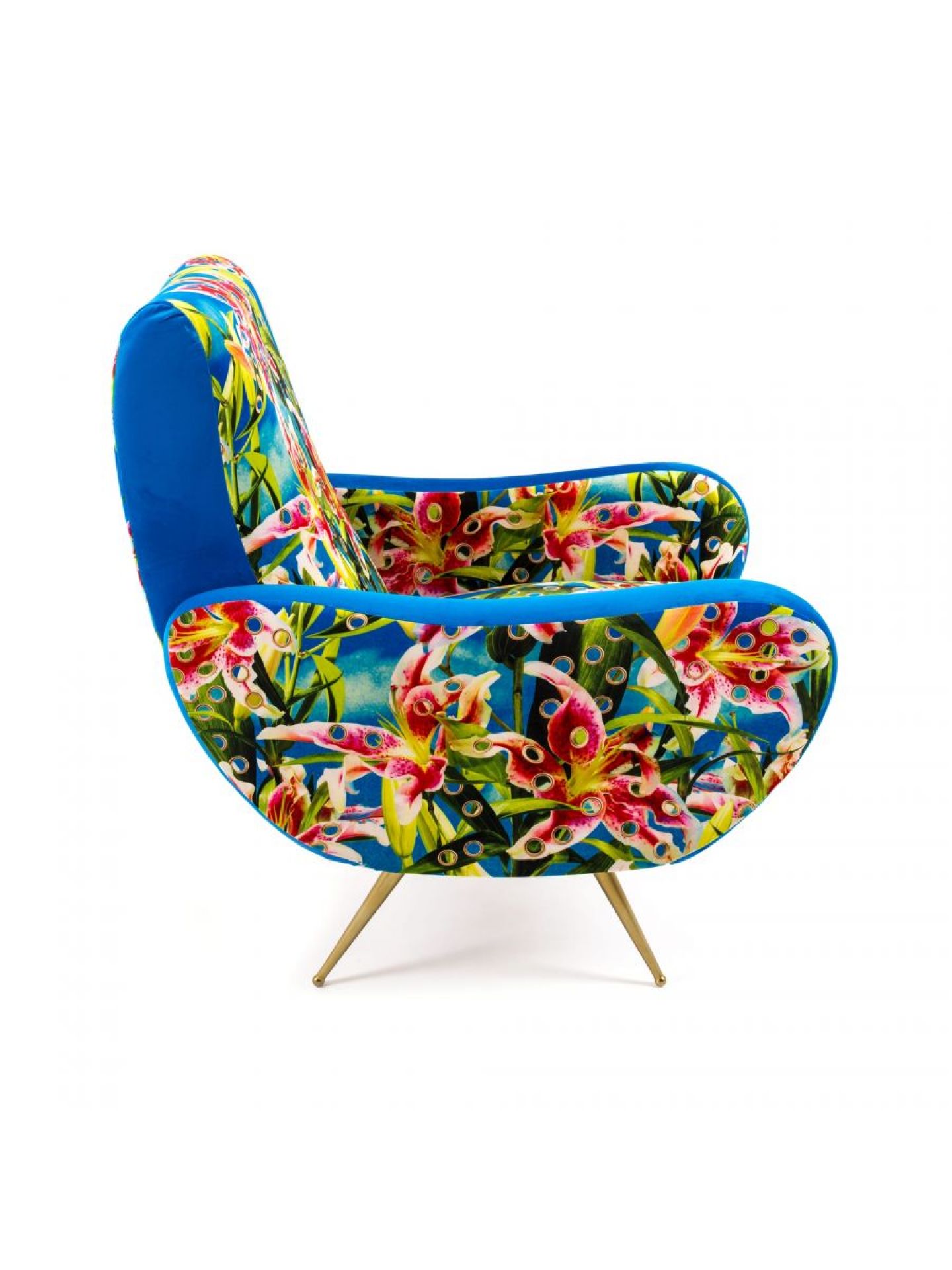 Toiletpaper fauteuil Flowers with holes Seletti Toiletpaper fauteuil Flowers with holes Seletti