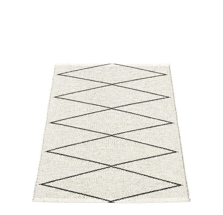 Max Tapis en plastique 70x100 cm Pappelina Noir