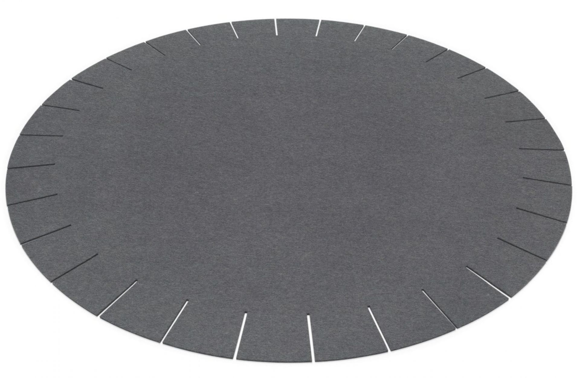 Tapis Franse Round 150 cm Hey Sign Athracite