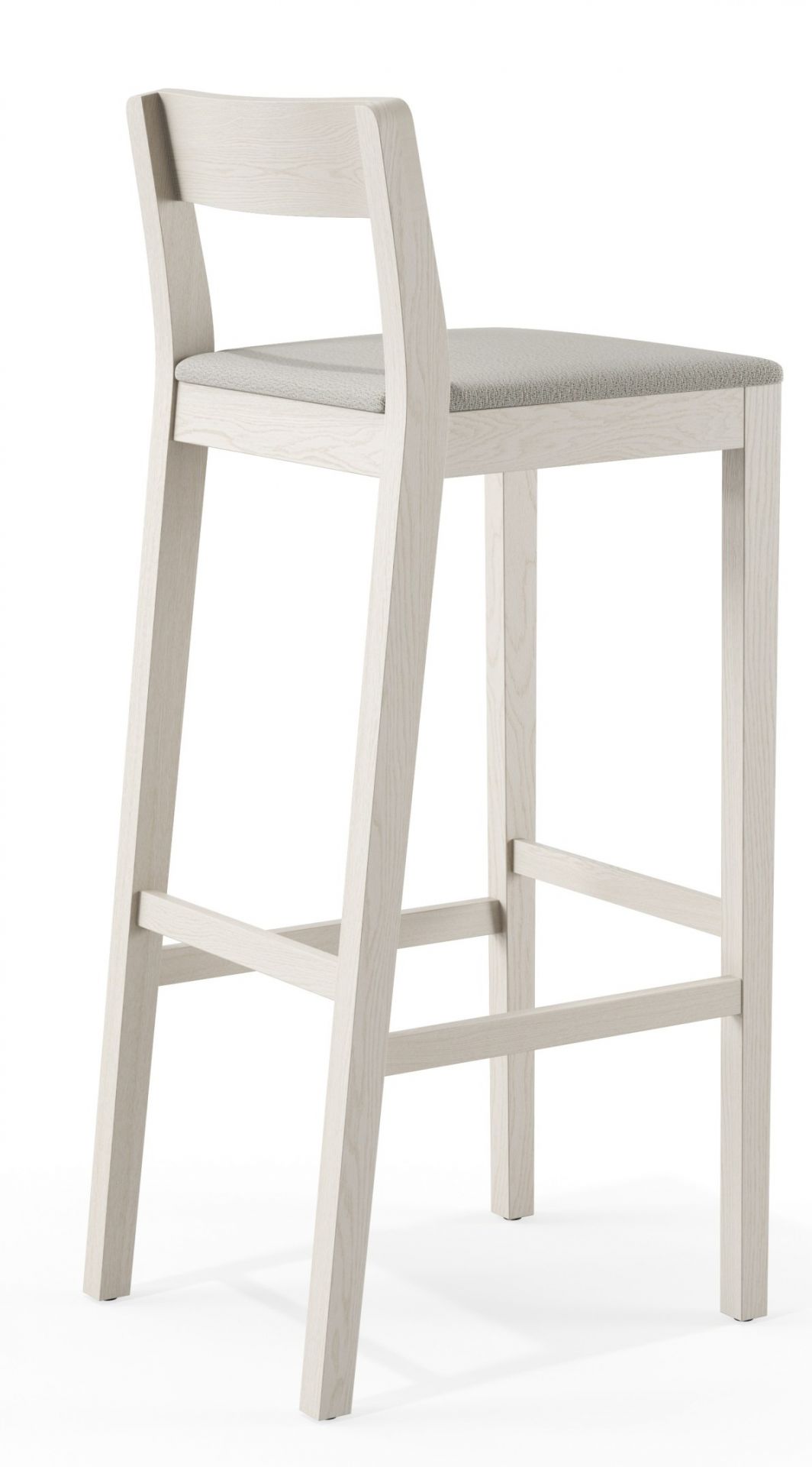 Sit tabouret de bar en bois avec coussin d'assise Zeitraum