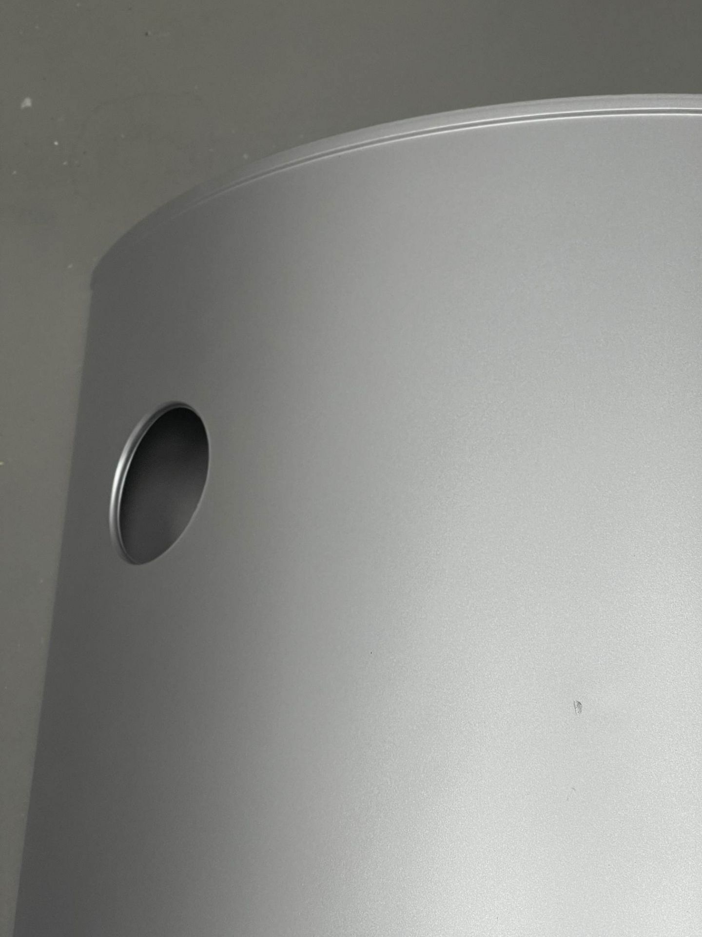 Componibili 4955 - élément rond haut ARGENT Kartell EXEMPLE DE MALADIE