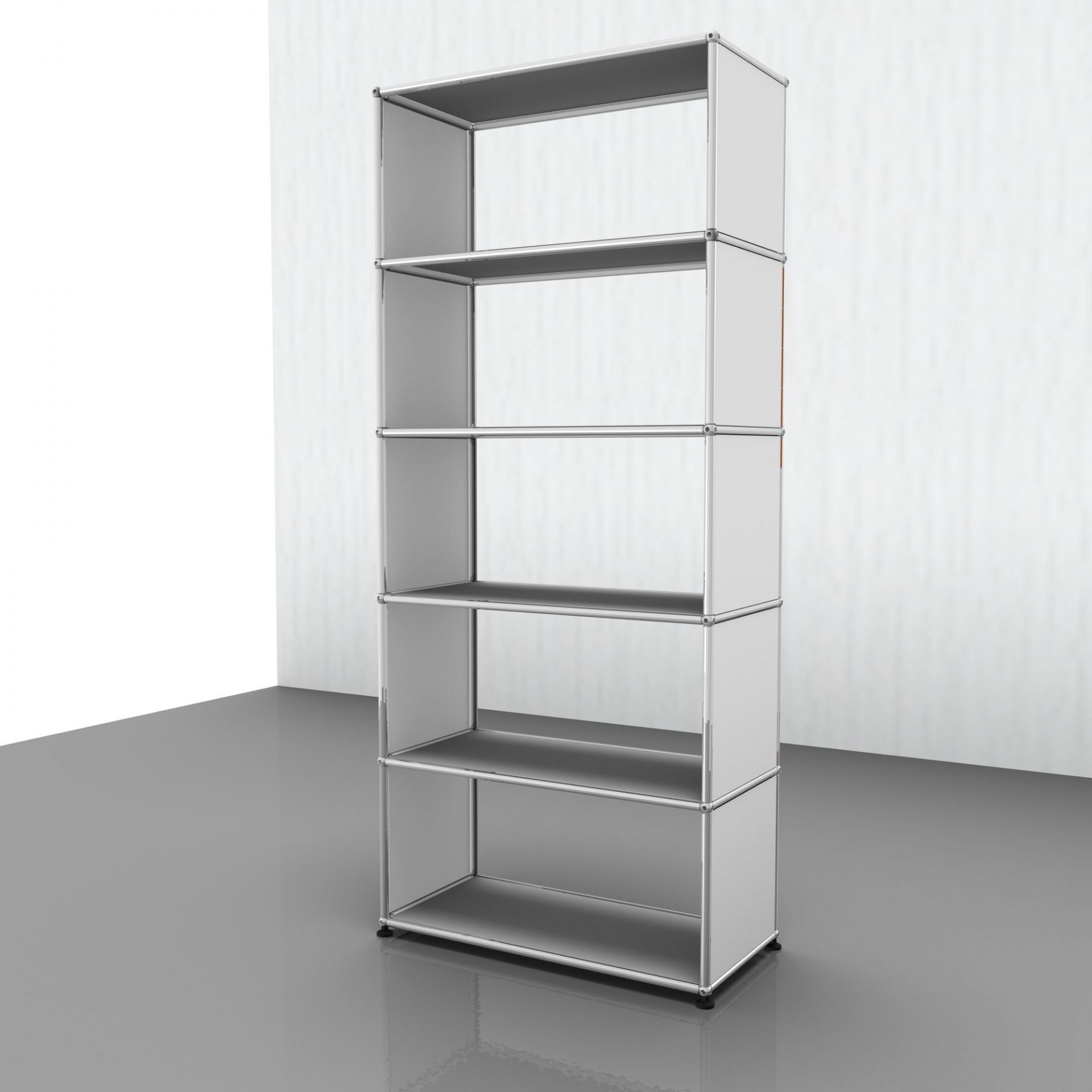 USM Haller Bücherregal reinweiß