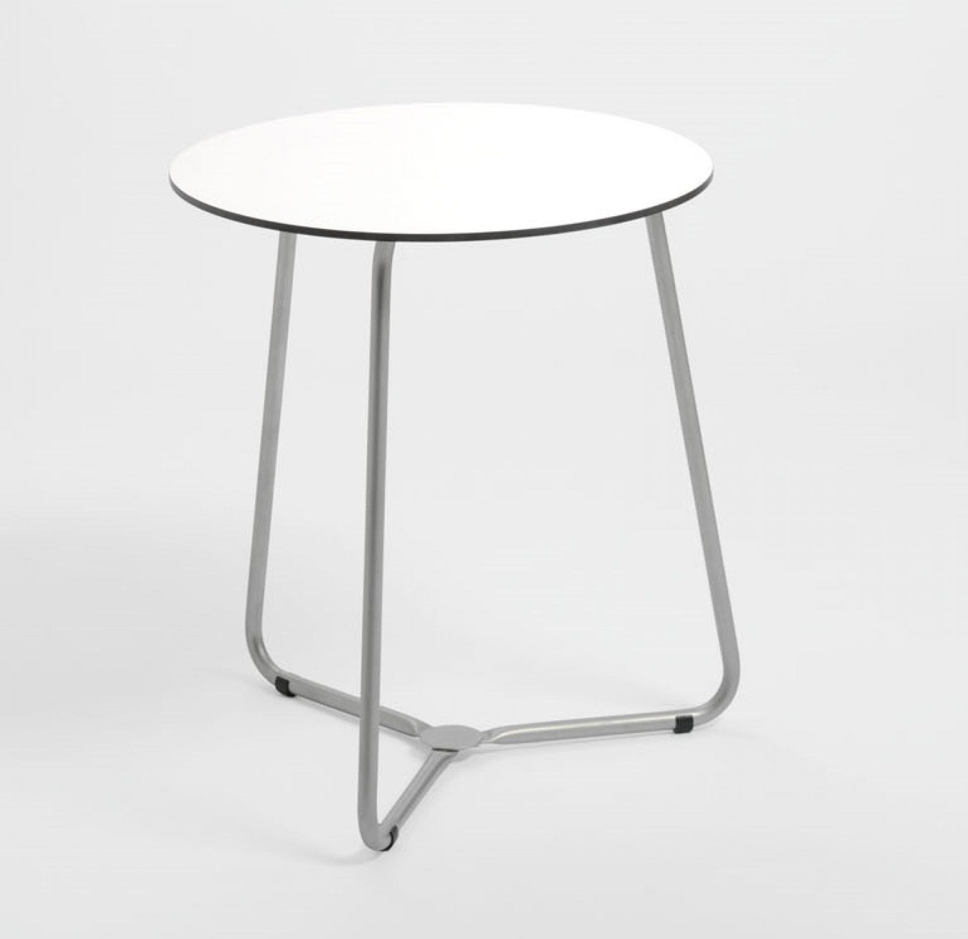 Balcony Table de bistrot avec structure en acier inoxydable Weishäupl