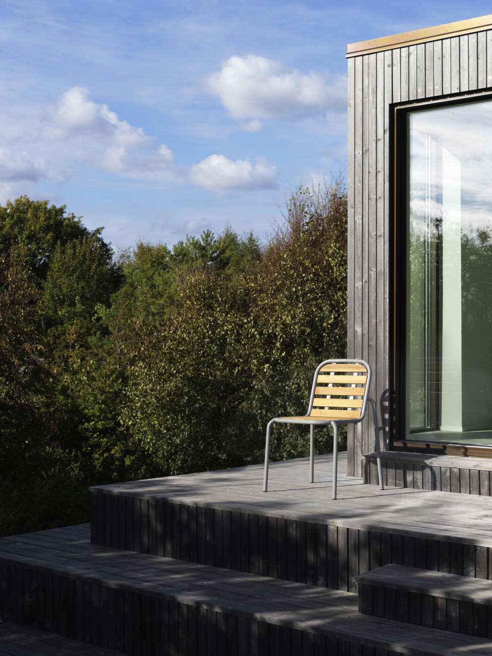 Vig Chair Wood Chaise d'extérieur Normann Copenhagen  