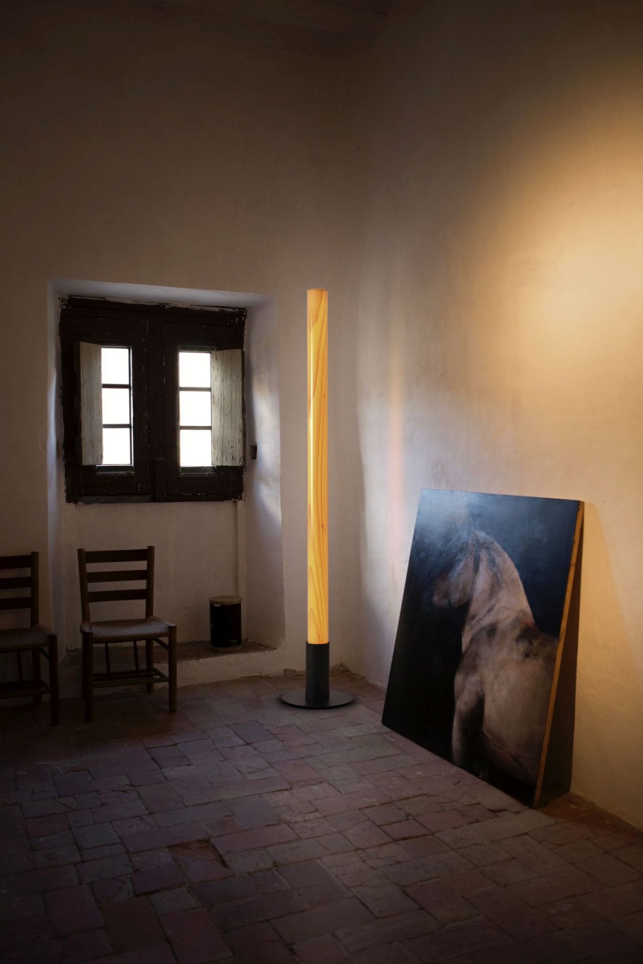 Estela Lampadaire Hêtre LZF Lamps