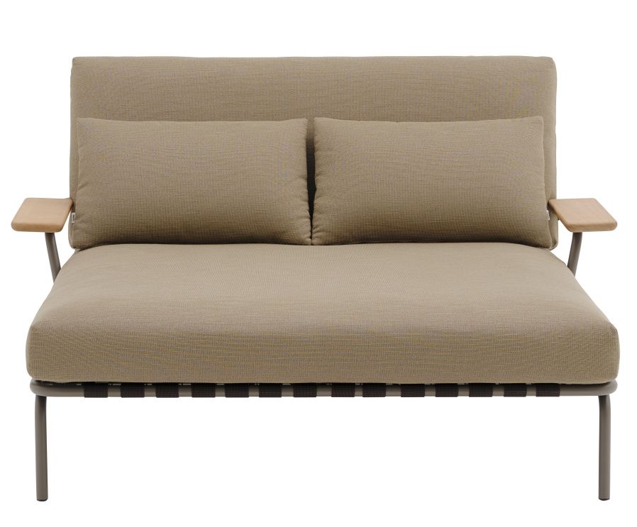 Settle Lounge Bed Chaise longue d'extérieur Muuto 