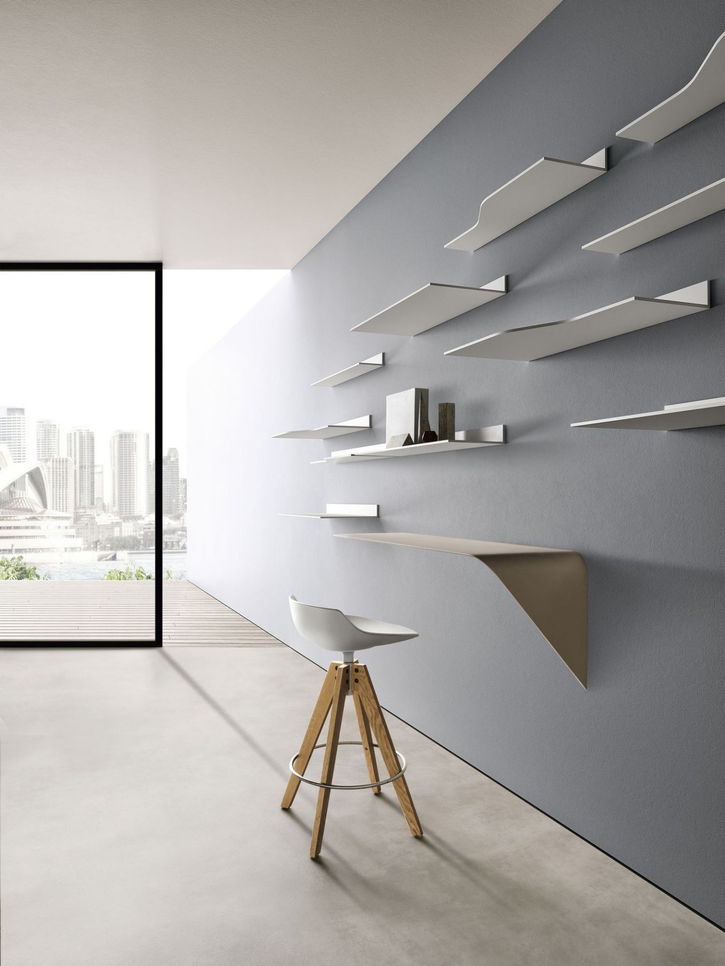 Flow Stool VN tabouret / tabouret de bar MDF Italia