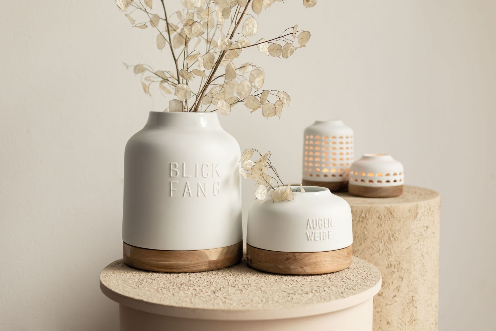 Vase accrocheur Roues