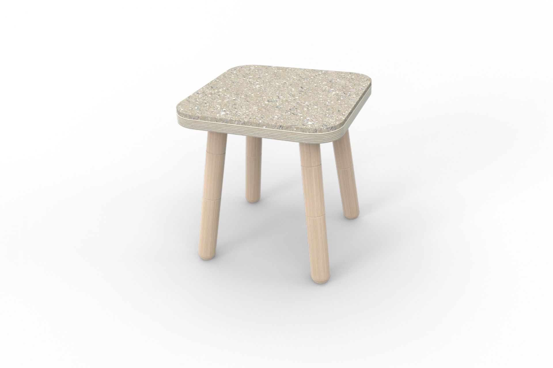 Growing Table feutre pour s'asseoir pour tabouret Pure Position