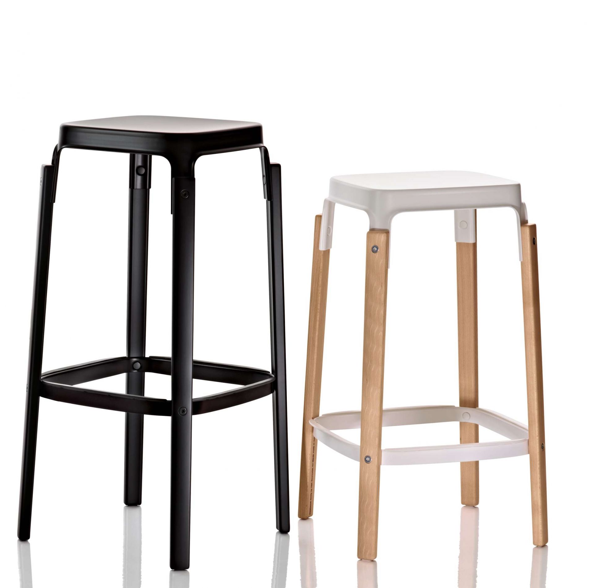Steelwood Barstool Tabpotet de bar H 78 cm Magis