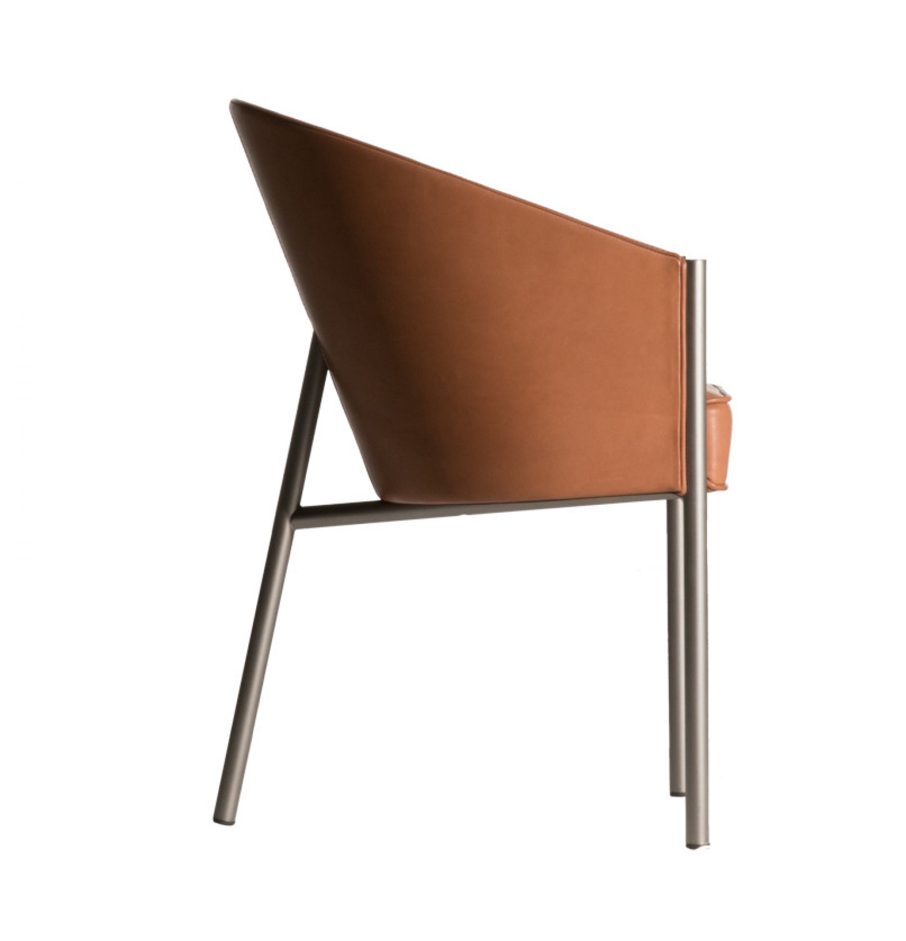 Costes Armchair Fauteuil Cuir Driade