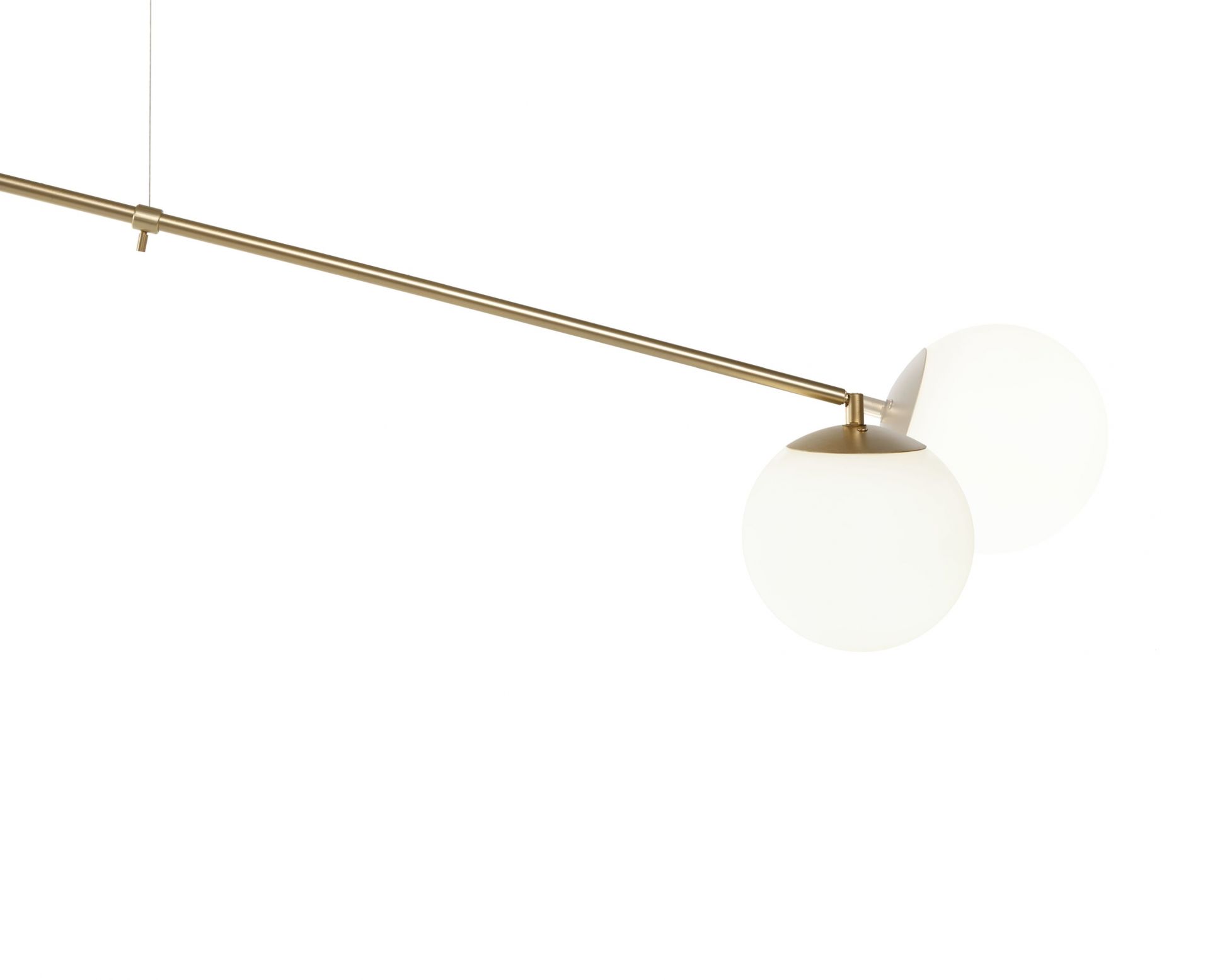 Bitta lampe á suspension or satiné Mogg