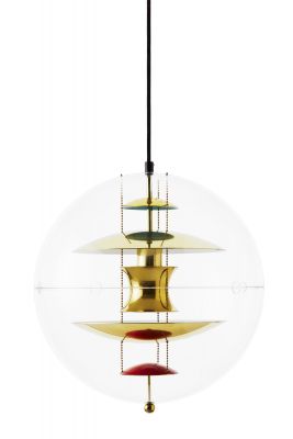 VP Globe Brass Finish Lampe à suspension Verpan